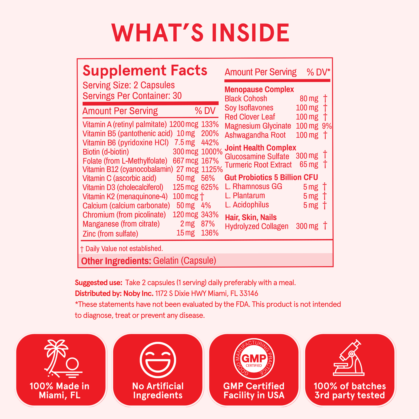 Menopause Multivitamin