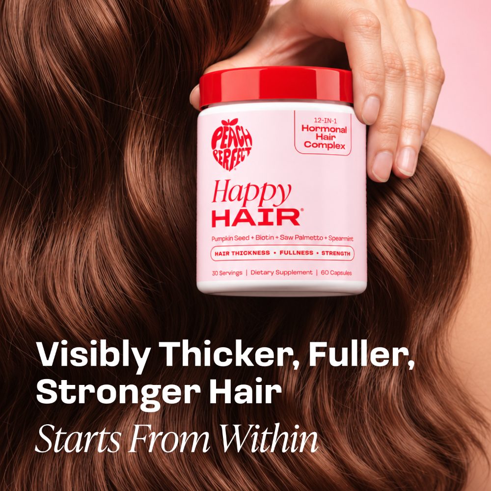 Visibly thicker, fuller, stronger hair starts from within