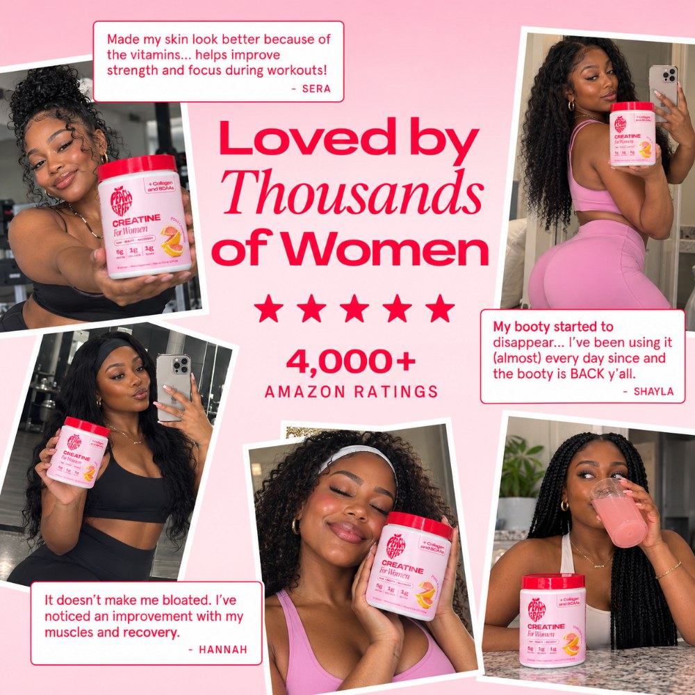 Loved by thousands of women, 4,000+ Amazon ratings